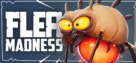 Flea Madness Steam header artwork
