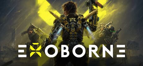 Exoborne Steam header artwork