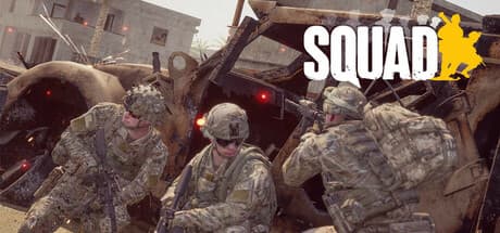 Squad Steam header artwork