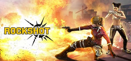 RockShot Steam header artwork