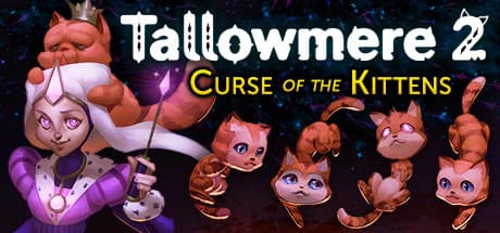 Tallowmere 2: Curse of the Kittens Steam header artwork